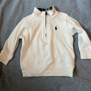 Baby Ralph Lauren half zip sweatshirt 9 M
